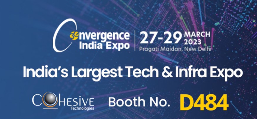 Cohesive Technologies が Convergence India 2023 で Tonmind と共に展示