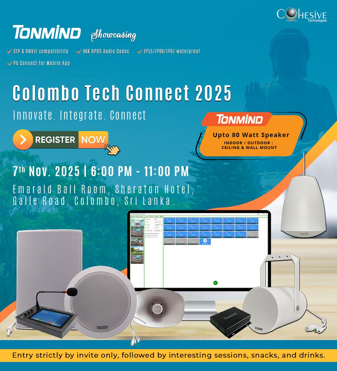 Cohesive TechnologiesとTonmindがColombo Tech Connect 2025を発表